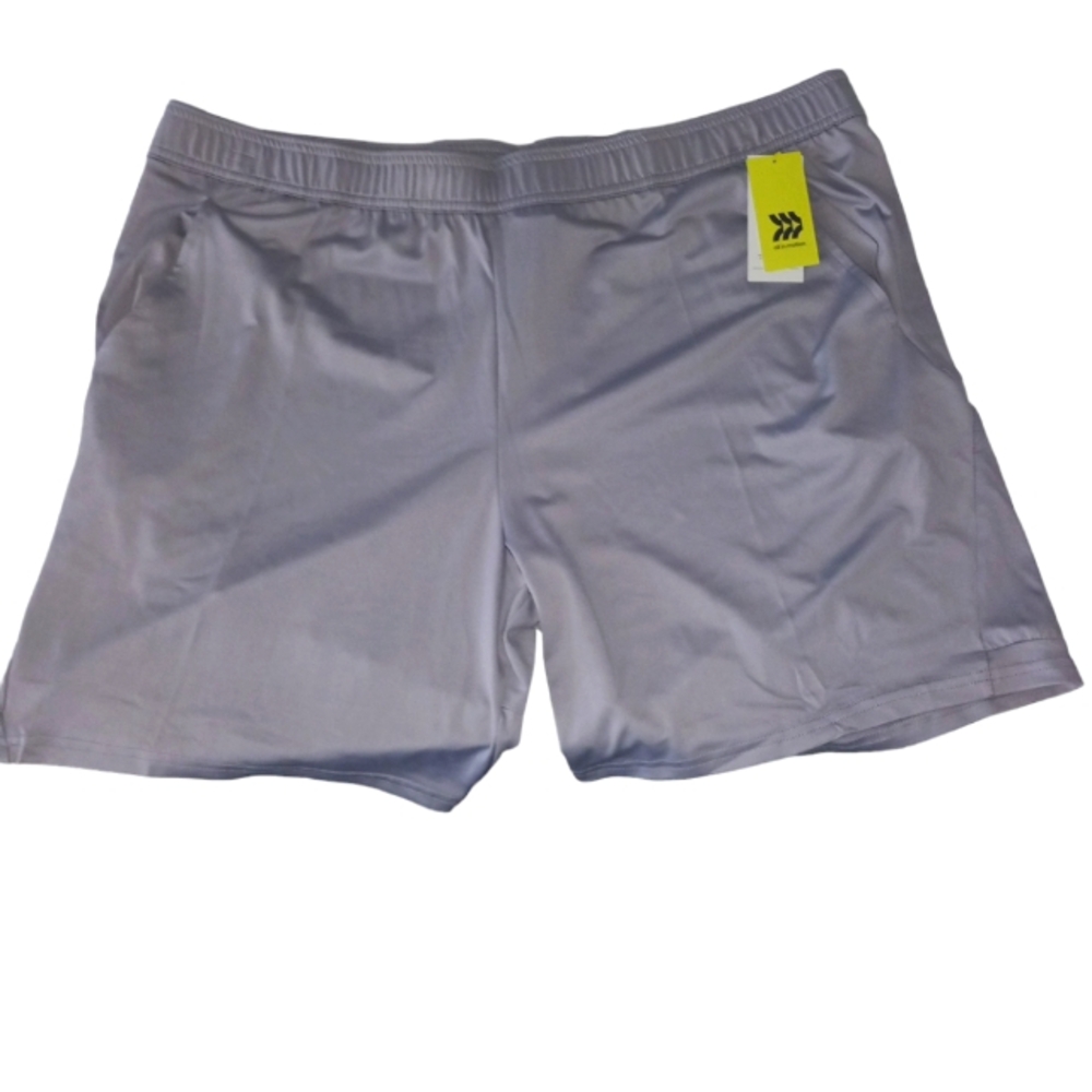All in motion gray athletic pull on shorts size XXL